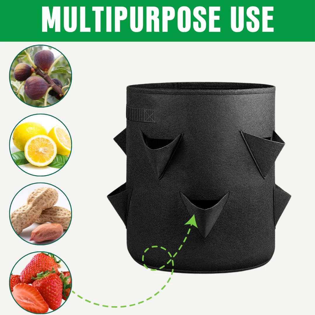 20 Gallon – 8 Side Pockets Bag (imported) - Image 2