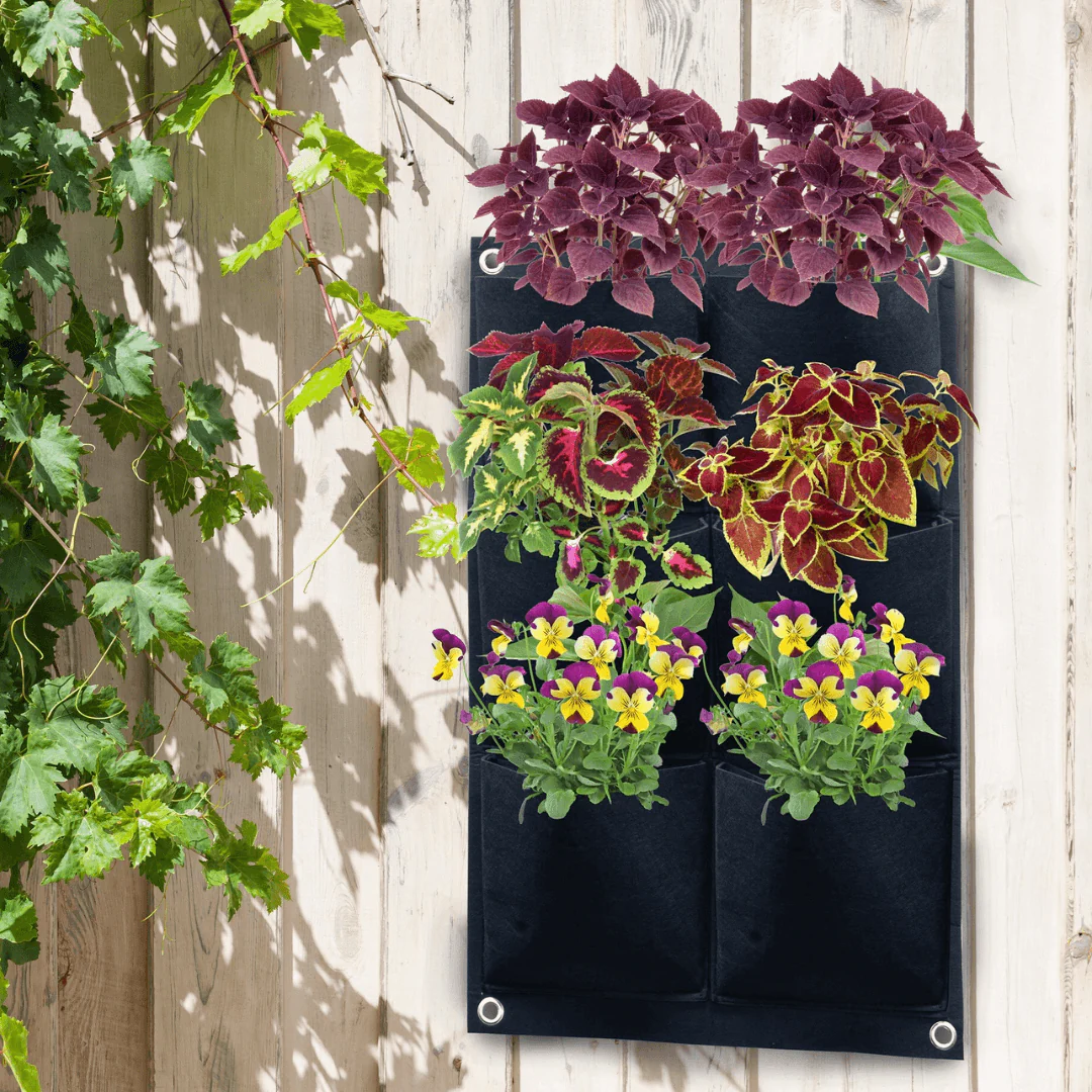 3 Pocket vertical Hanging Grow bag (imported) - Image 3