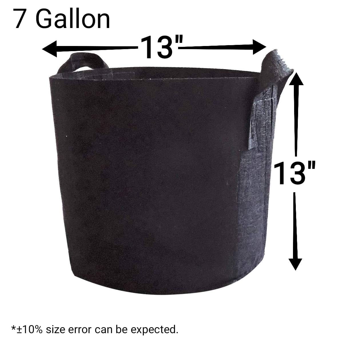 Pack of 3 Grow Bags (13x13 INCHES) Local