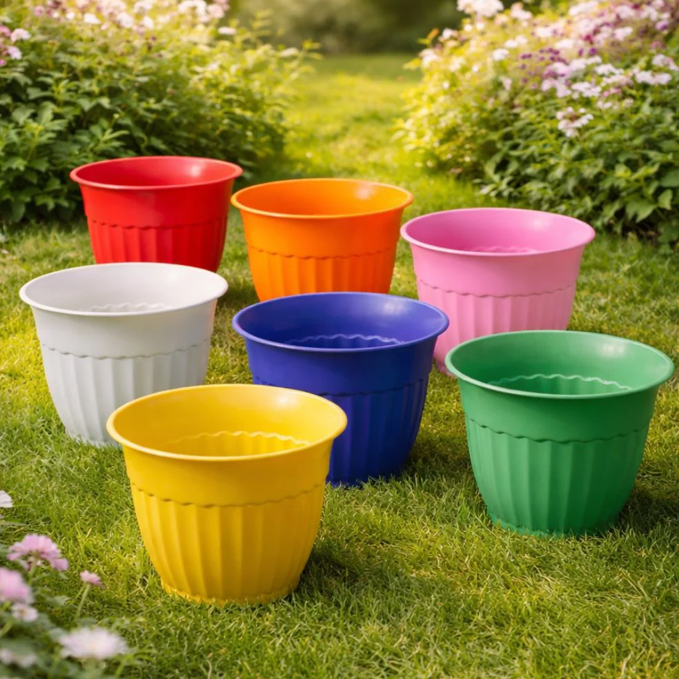 Pack of 4 Stylish Pots (10x12 inch) - Image 2