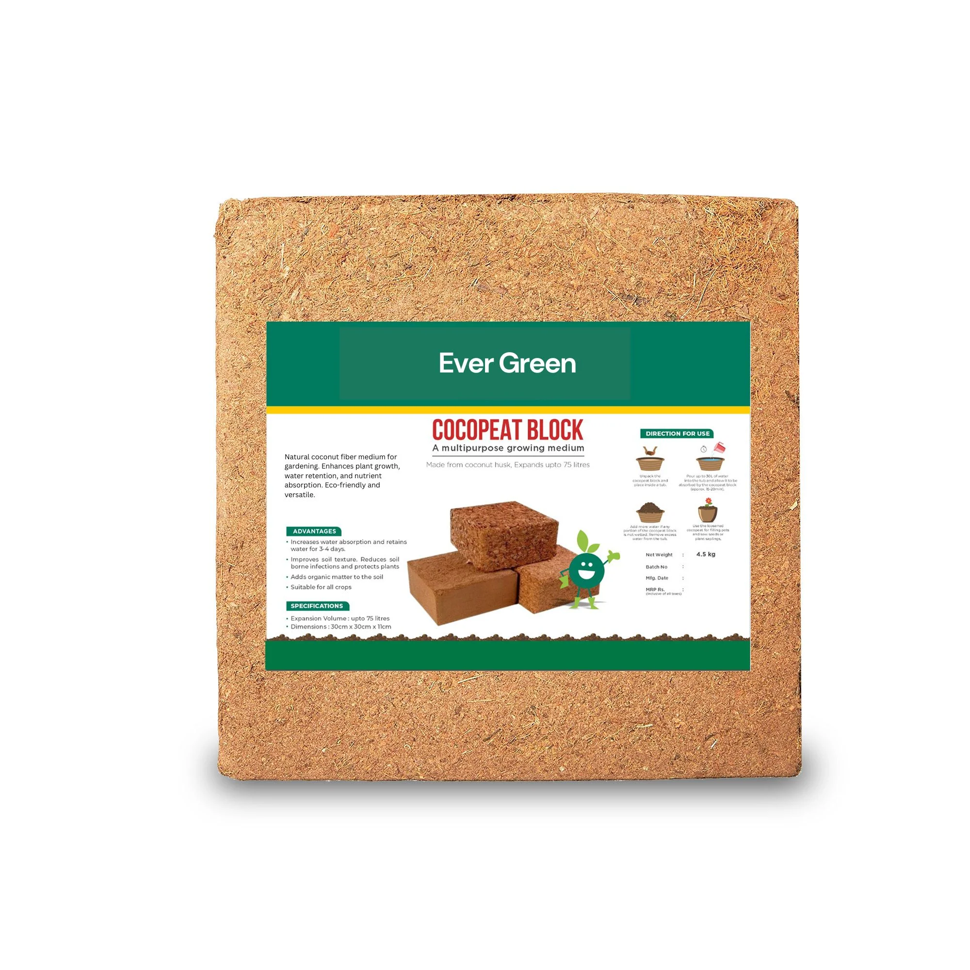 Coco peat Block – 60-70 Liter
