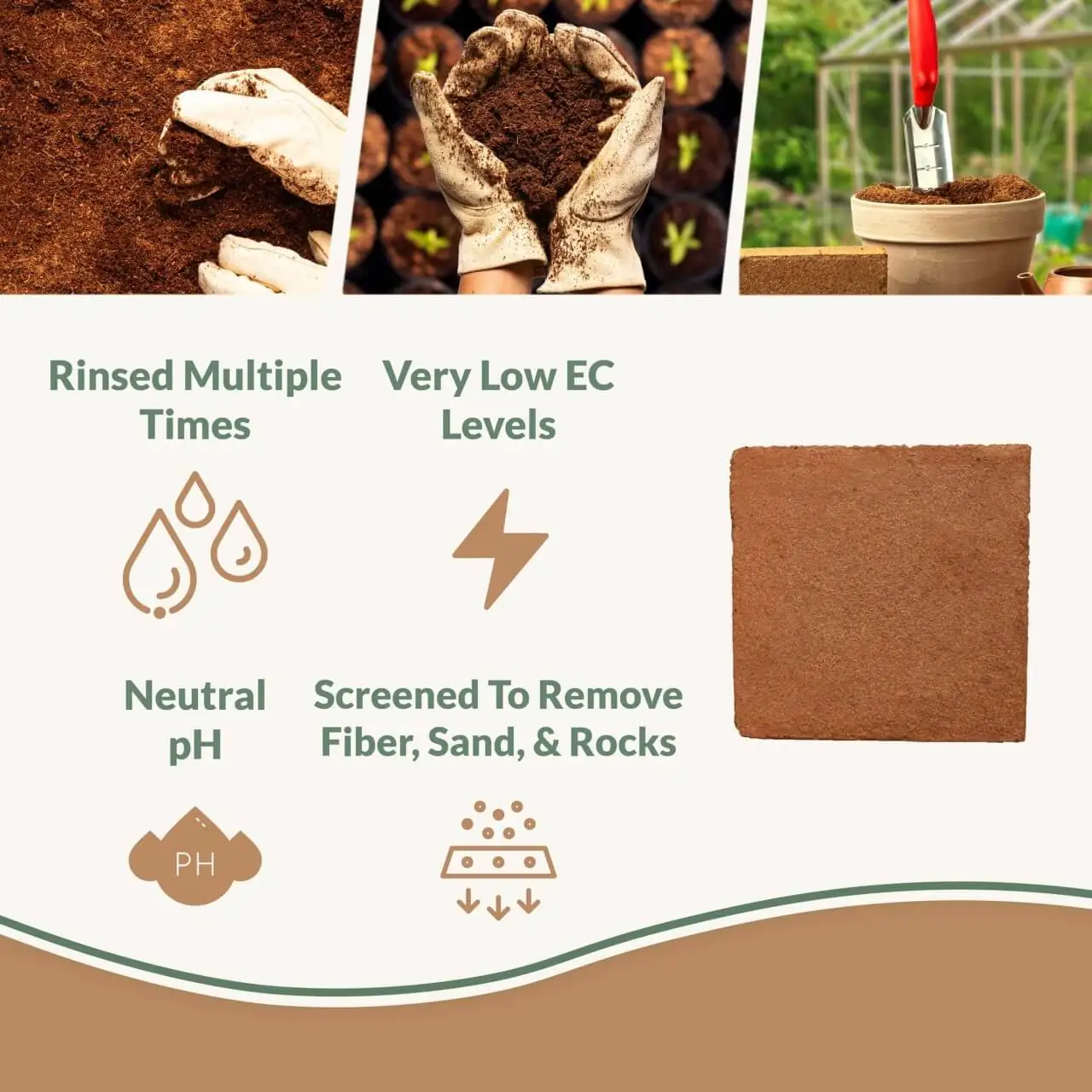 Coco peat Block – 60-70 Liter - Image 3