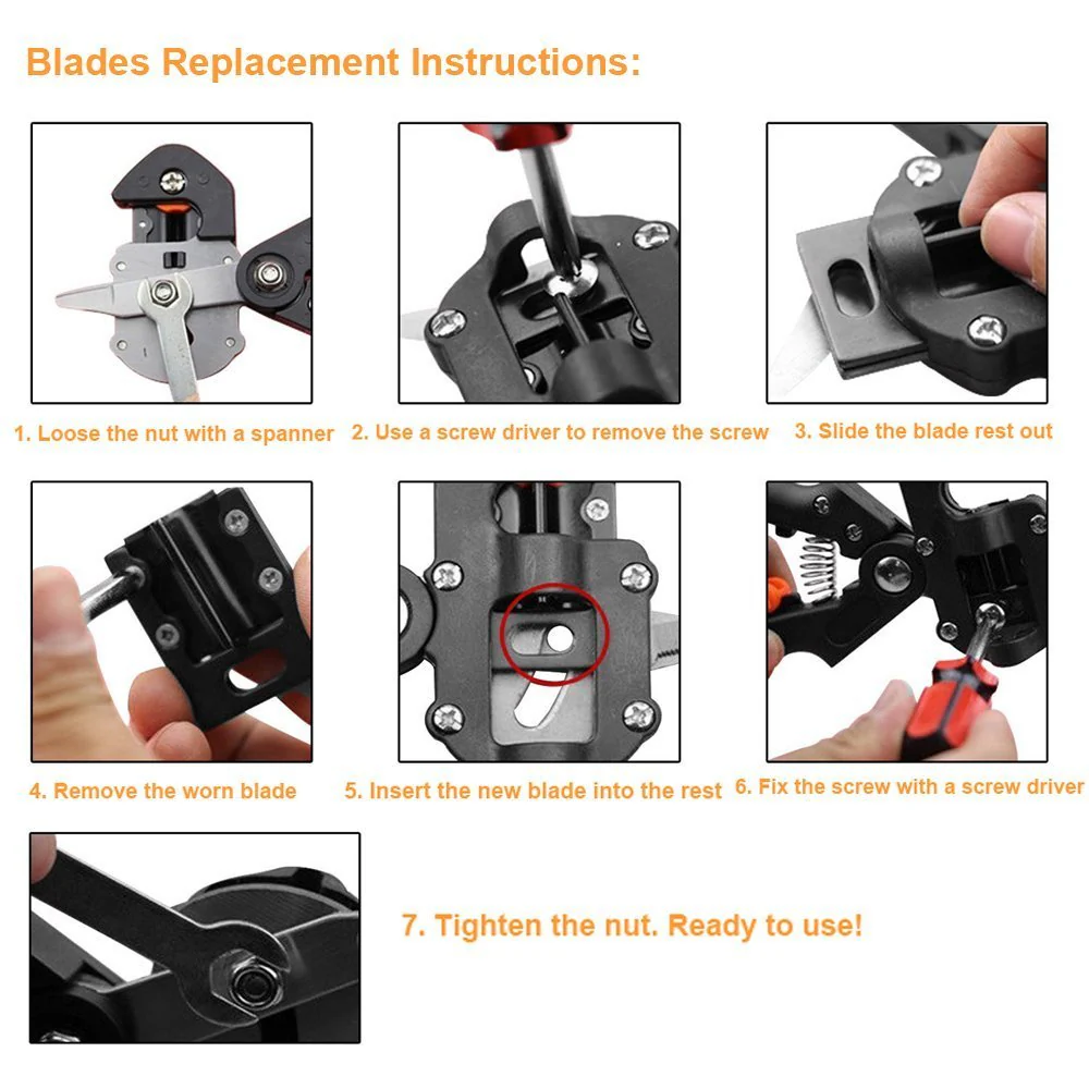 Grafting Tool Kit - 3 type Cuts (U-Cut & V-Cut & Ω-Cut) - Image 3