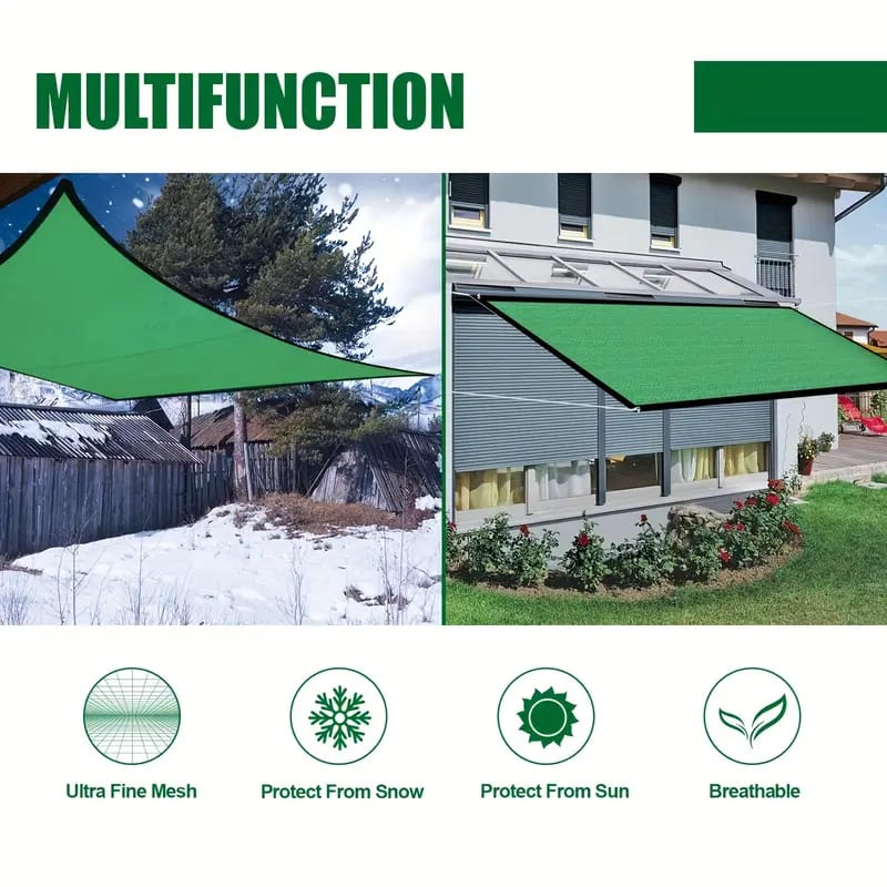 Green Shade Net – For Plants, Balcony & More - Image 4