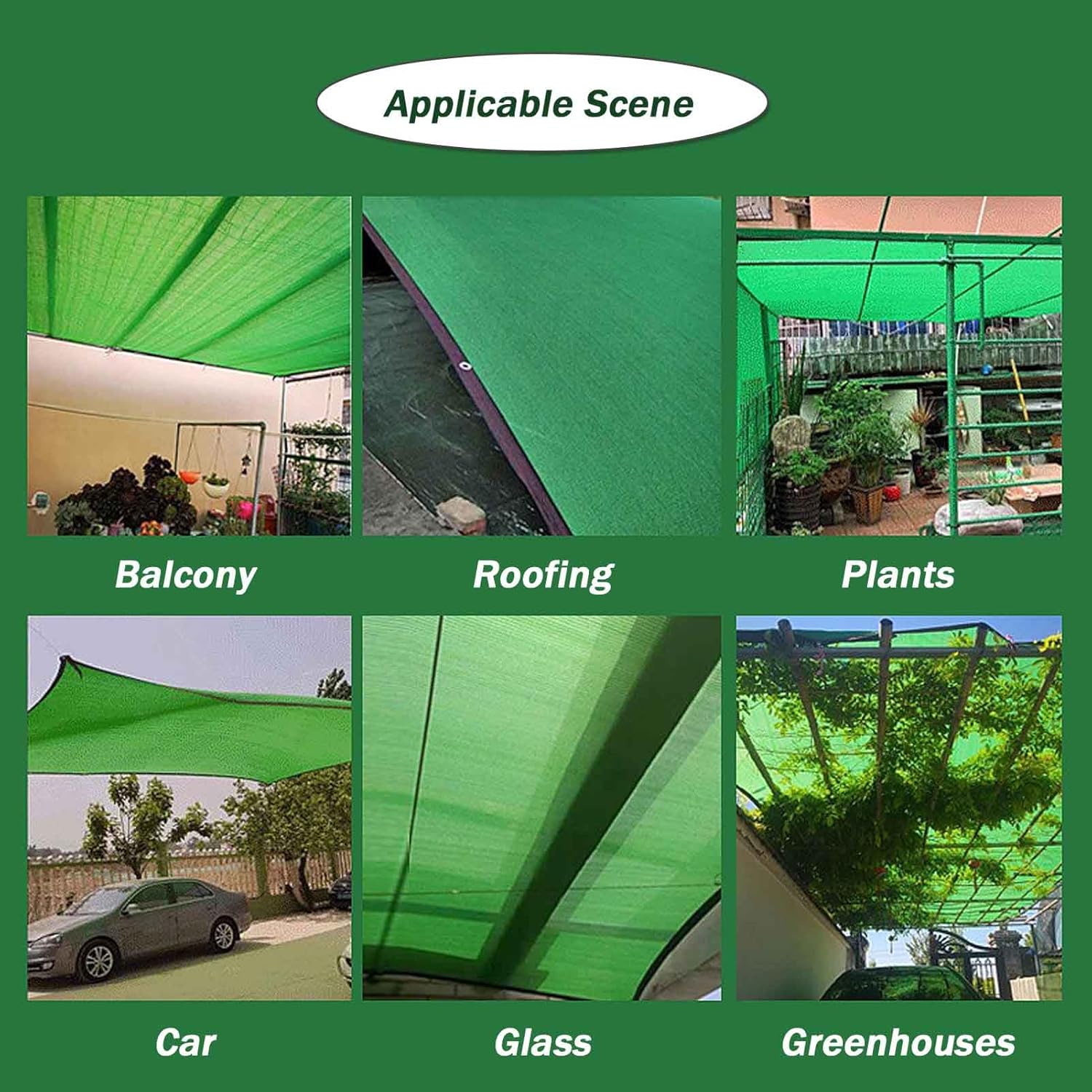 Green Shade Net – For Plants, Balcony & More - Image 5