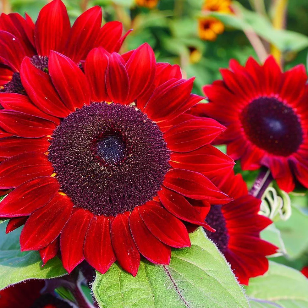 Helianthus (Red and Brown) - Seeds - Image 3