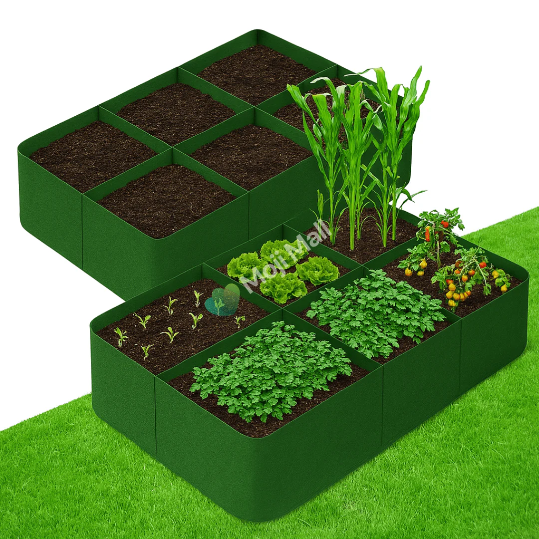 Kiari (6 Grid) Grow Bag – Green (imported)