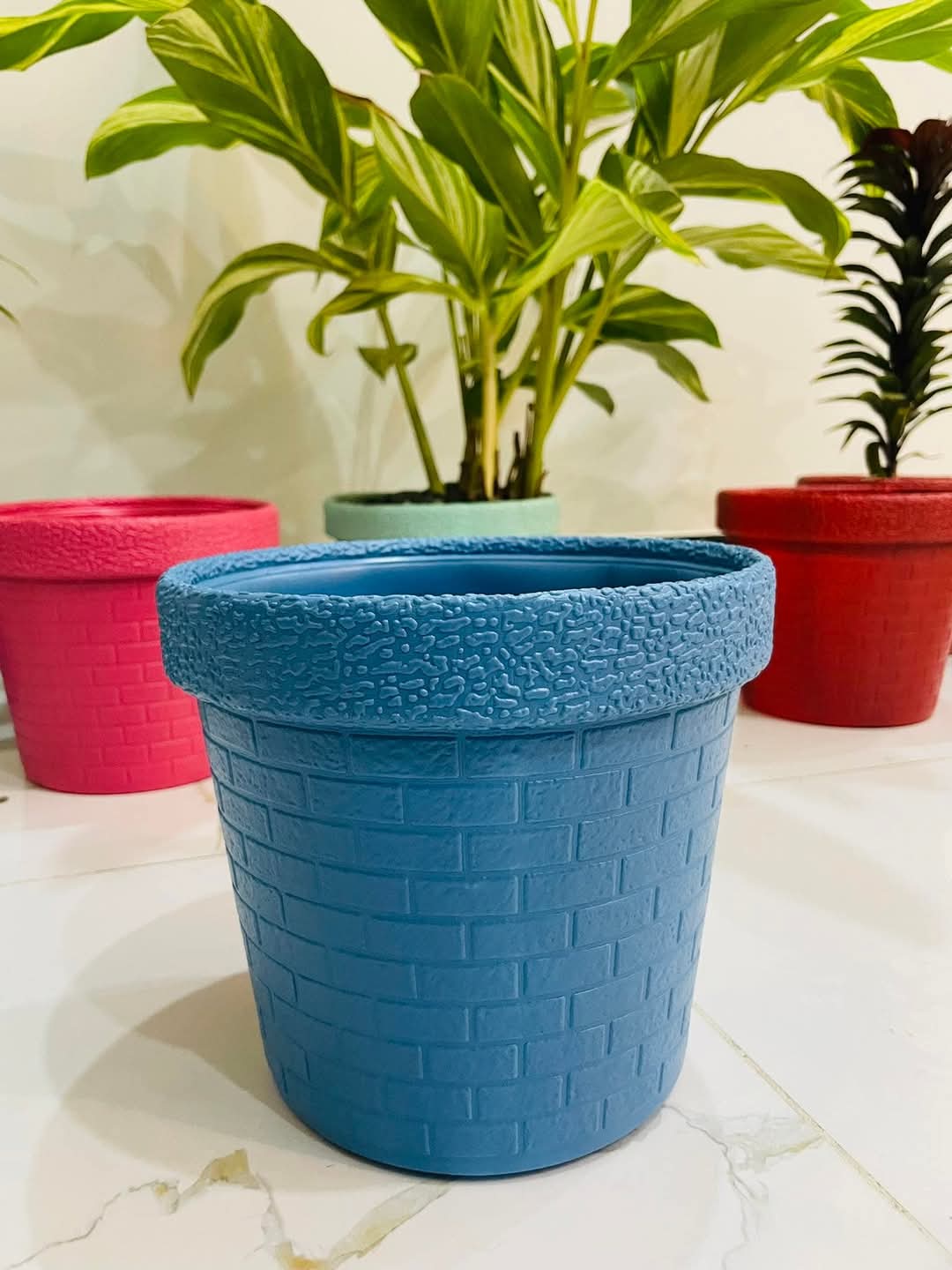 Pack of 3 Fiber Pots (8x7 INCHES) - Image 3
