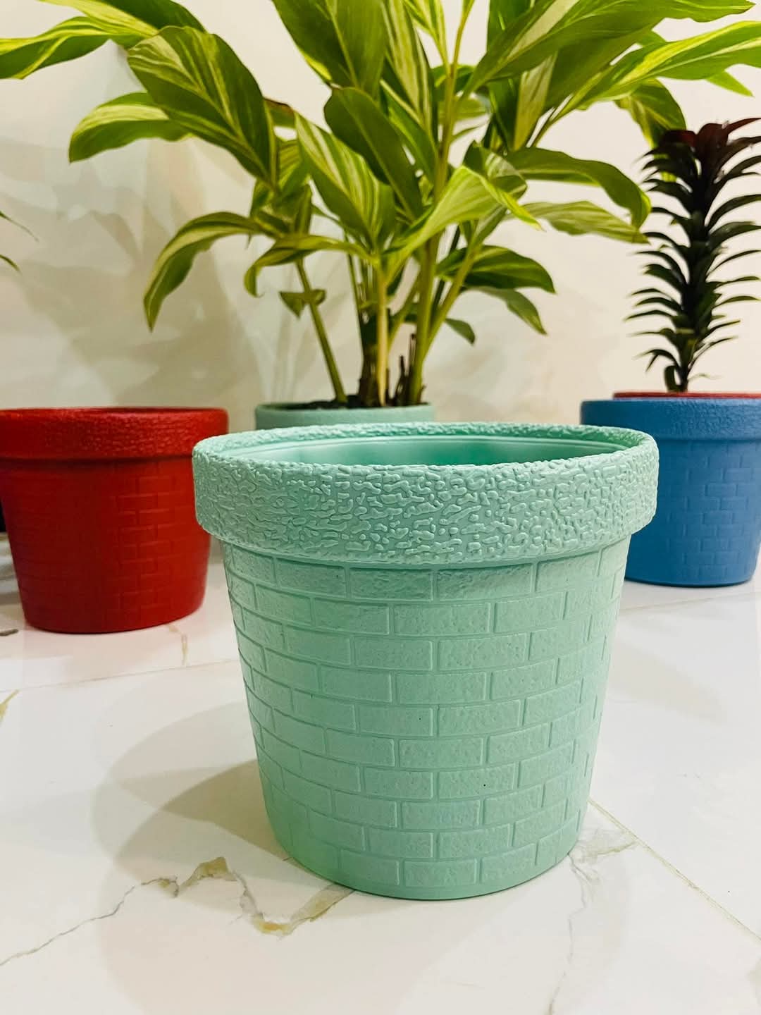 Pack of 3 Fiber Pots (8x7 INCHES) - Image 4