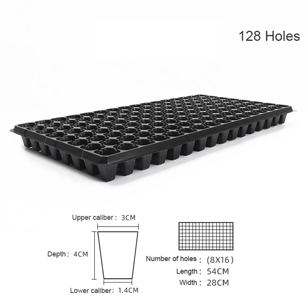 Pack of 10 Seedling Tray – 128 Holes - Image 4