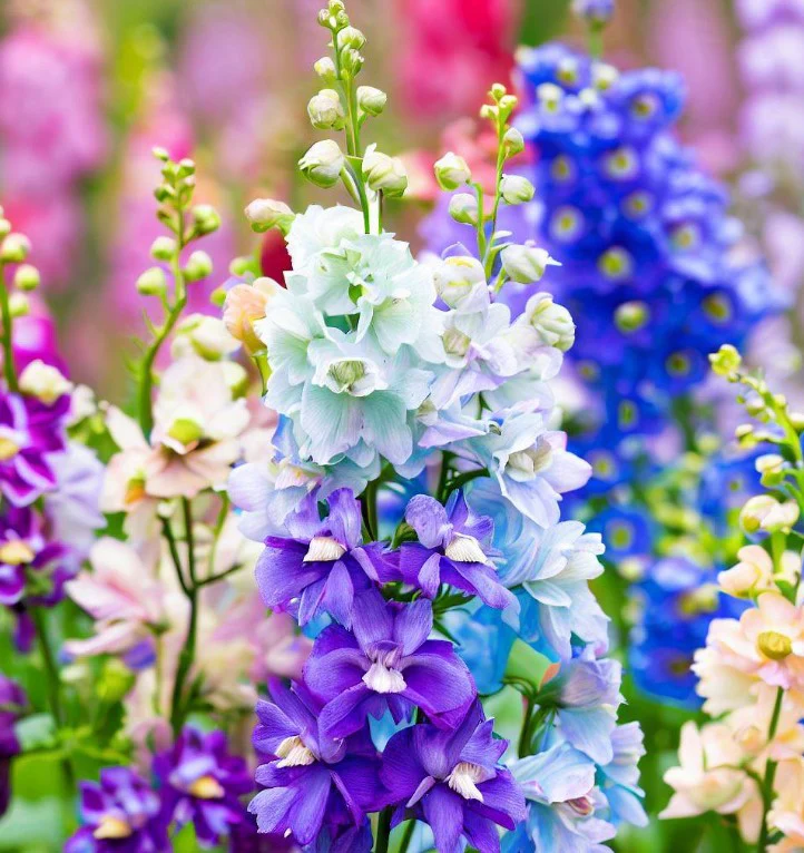 Rocket Larkspur (گل نا فرمان) – 50+ Seeds - Image 3
