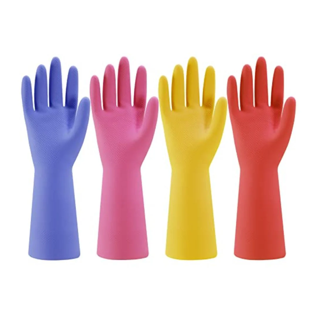 Rubber gloves